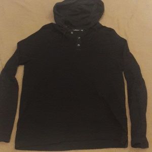 Black Sweater Hoodie